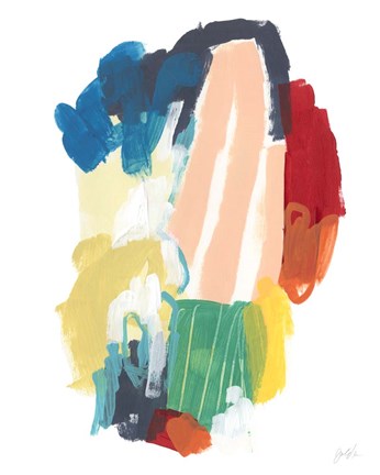 Framed Clamor II Print