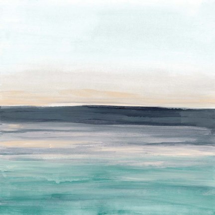 Framed Sea Rise II Print