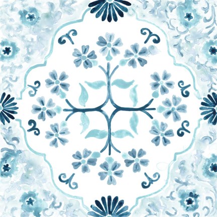 Framed Gamla Stan Tile IV Print