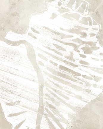 Framed Linen Tropical Silhouette III Print