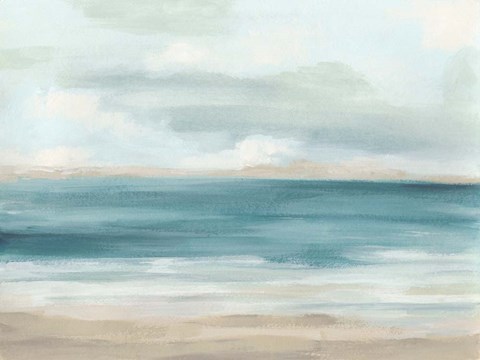 Framed Sand and Sky I Print