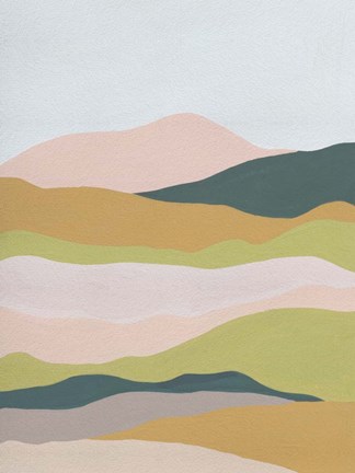 Framed Cloud Layers IV Print