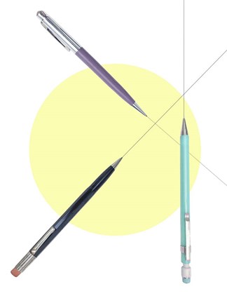 Framed School Study VI Print