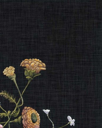 Framed Baroque Grid IV Print