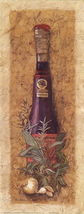 Framed Red Wine Vinegar Print