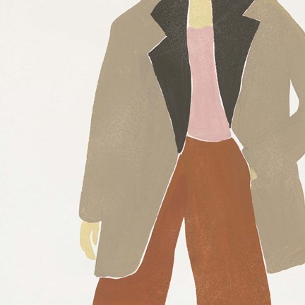 Framed Herself III Print