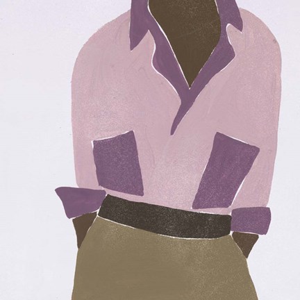 Framed Herself IV Print