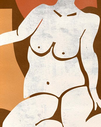 Framed Heat III Print