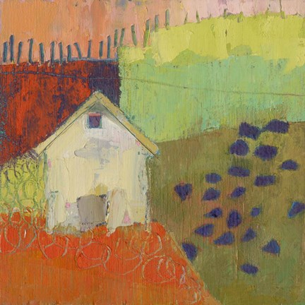 Framed Rewy Barn Print