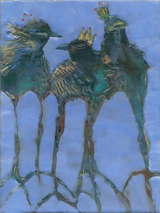 Framed Gaggle II Print