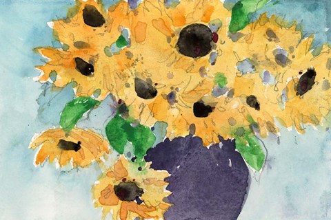 Framed Sunflower Moment II Print