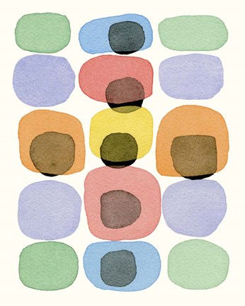 Framed Ink Spot I Print