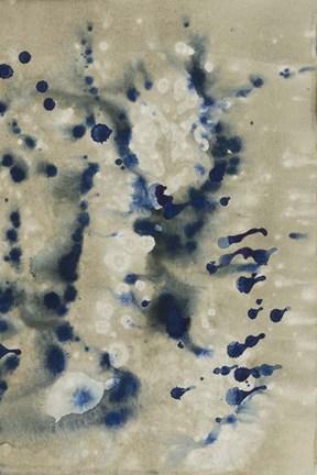 Framed Lapis Merging II Print