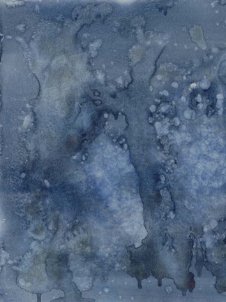 Framed Blue River I Print