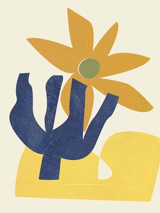 Framed Desert Wind III Print