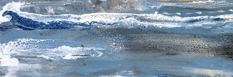 Framed Peaceful Blue II Print