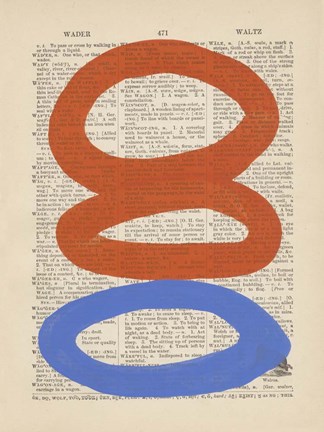 Framed Modern Definition VI Print