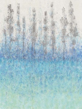 Framed Cypress Border I Print