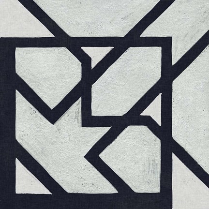 Framed Broken Square III Print