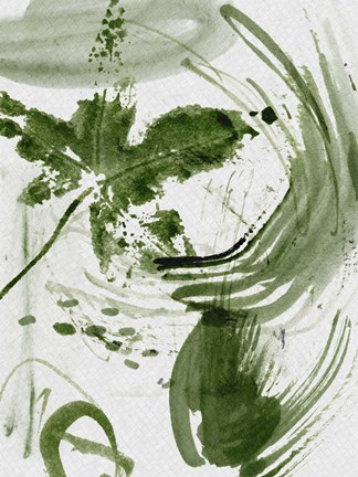 Framed Shades of Forest II Print