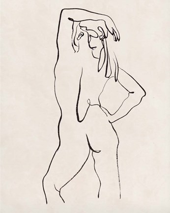 Framed Quiet Mind III Print