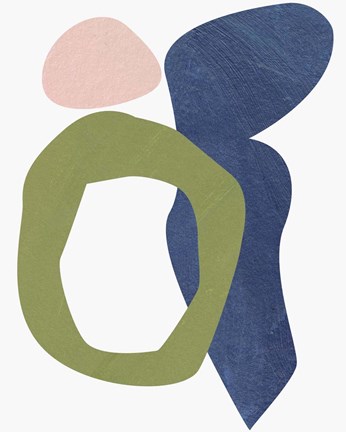 Framed Scattered Meadow II Print