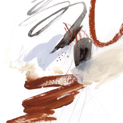 Framed Iron &amp; Down IV Print