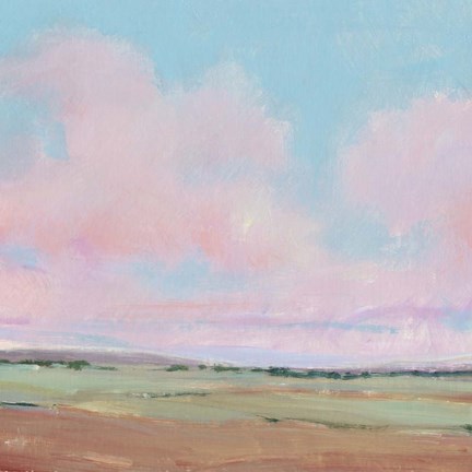 Framed Vivid Landscape III Print