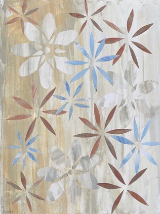 Framed Mandala Arrangement II Print