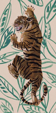 Framed Tigre de Siberie IV Print