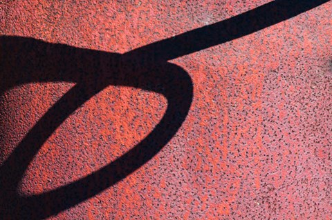 Framed Details Of Rust And Paint On Metal 23 Print