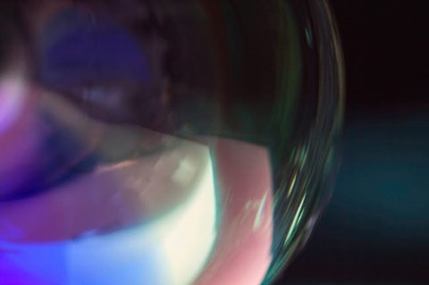 Framed Frozen Bubbles 3 Print