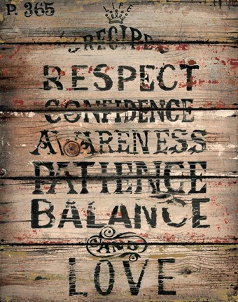 Framed Life Recipe Print