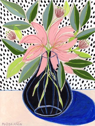 Framed Spring Florals 7 Print