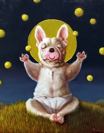 Framed Puppy Dreams Print