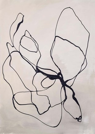 Framed Fine Line 4 Print