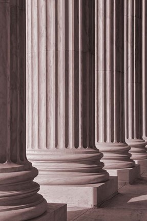 Framed Pillars 2 Print