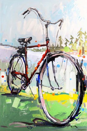 Framed Get My Feet Up Print