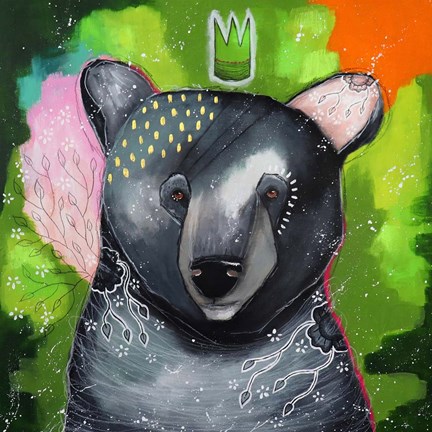 Framed Curious Companion Print