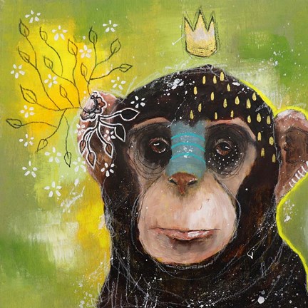 Framed Let the Confusion Go Print