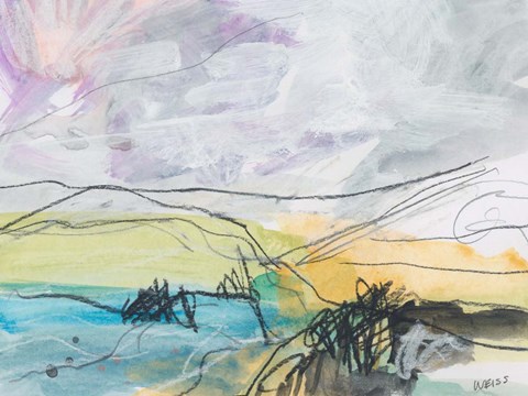 Framed Trail to the Sea Print