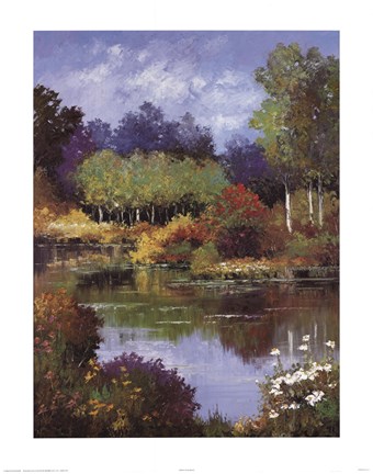 Framed Spring in Bloom II Print