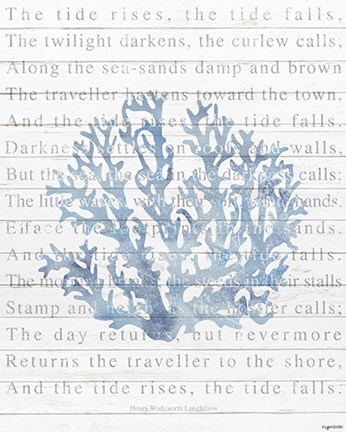 Framed Tide Rises Print