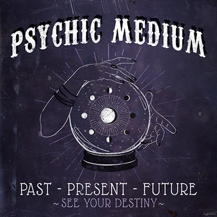 Framed Psychic Medium Print