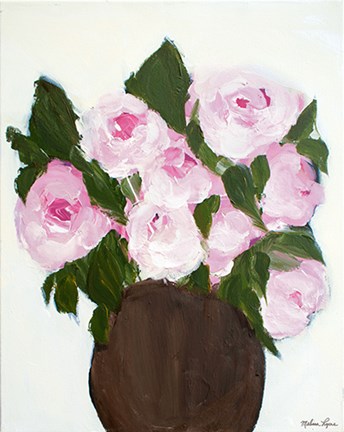 Framed Flower Pot Print