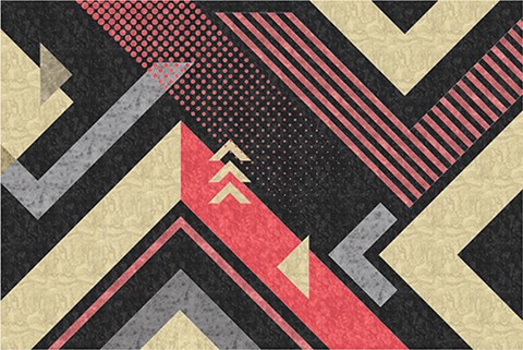 Framed Mod Abstract III Print