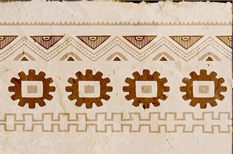 Framed Cultural Caravan III Print