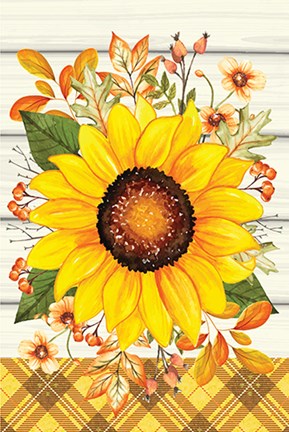 Framed Sunflower Print