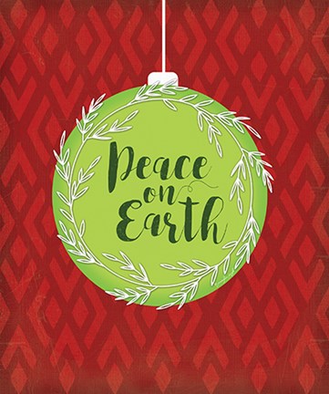 Framed Peace on Earth Print