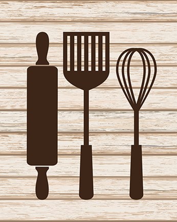 Framed Dining Room II Print